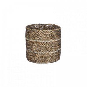 CESTO CELESTIAL SEAGRASS D16 H16 - white