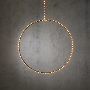 CERCHIO LUCI 145LED D50 H120cm-b.co ca
