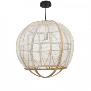 LAMPADARIO PELLA D50,5 H50 cm - beige