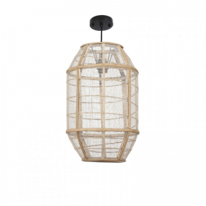 LAMPADARIO PELLA D29 H45,5 cm - beige