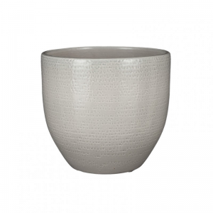 VASO CARRIE D29 H26 cm - grey glaze