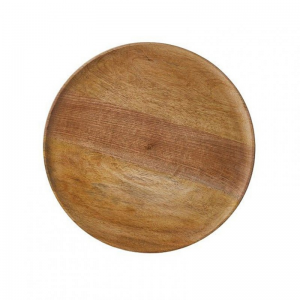 PIATTO DUKO legno D40 H2 - brown