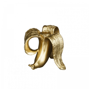 CANDELABRO banana 11XH10,5 - gold
