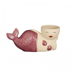 VASO SIRENA CERAM.22X9XH10 - pink