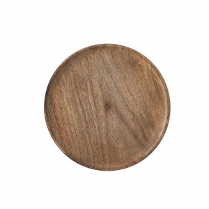 PIATTO DUKO legno D30 H2 - brown