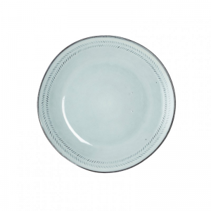 PIATTO RACCO porcellana D26,5 - grey