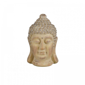 TESTA BUDDHA poliresina 14,5X14 H22,5