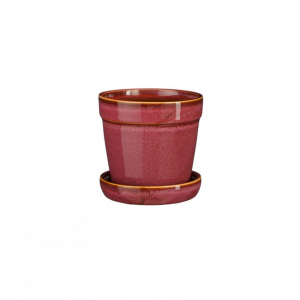 VASO CLINT CERAM. D10,5 H9 - pink