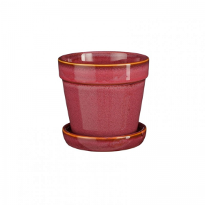 VASO CLINT CERAM. D15 H13 - pink