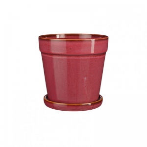VASO CLINT CERAM. D17 H16,5 - pink
