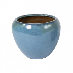 VASO GRACE CERAMICA D38 H31 - blu