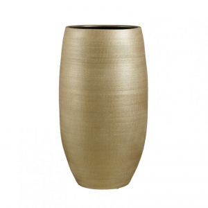VASO PORTO terrac D39 H70cm -gold metall