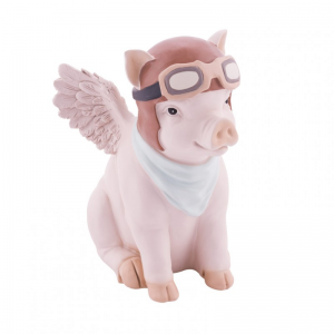 SALVADANAIO MAIALE POLIR.H17,5CM -sc50%