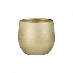 VASO MARCUS CERAM. D29 H25 - champagne