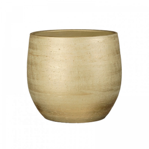 VASO MARCUS CERAM. D38 H34 - champagne