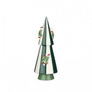 ALBERO CONO ceramica D10,5 H28 - green