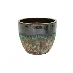 VASO Egg Jade CERAM. D38 H30 - bicolore