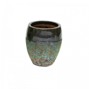 VASO Jade CERAM. D34 H38 - bicolore