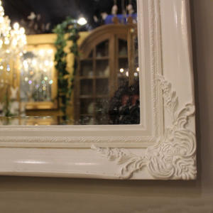 SPECCHIO 60X120CM C/CORNICE 74X134CM BIA