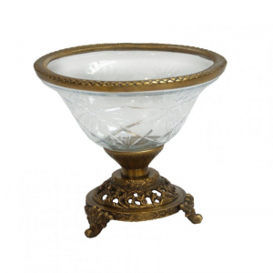 COPPA VET/ALLUM. D16,5 H15 brass antique