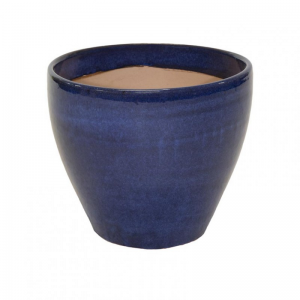 VASO Ceria Egg CERAM.D45 H37 - blu