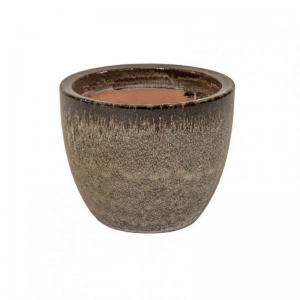 VASO Egg CERAMICA D48 H41 - brown