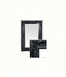 SPECCHIO 50X150CM C/CORNICE 87X185CM NER