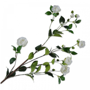 CAMELIA branch H137cm SI - white