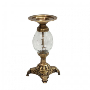 CANDELABRO ALLUM/VET. D10,2 H21,6 cm bra