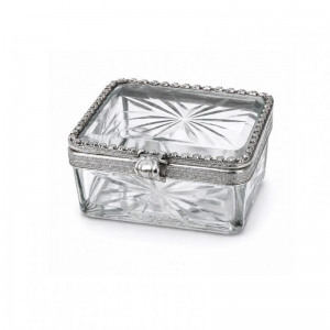 BOX IN VETRO E ALLUMINIO 9X9,5 H4 CM