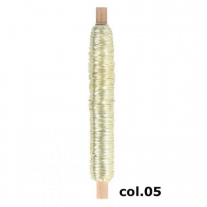FILO LACCATO 0,50MM 50MT/100GR-champagne