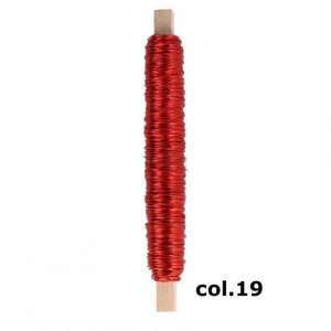 FILO LACCATO 0,50MM 50MT/100GR-red