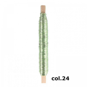 FILO LACCATO 0,50MM 50MT/100GR-mint gree
