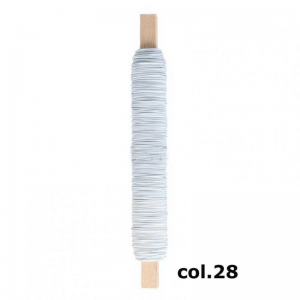 FILO LACCATO 0,50MM 50MT/100GR-white