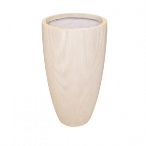 VASO NORA CLAYFIBRE D44 H77 - beige