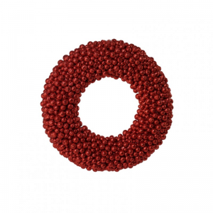 CORONA DA APP. D33cm - rosso