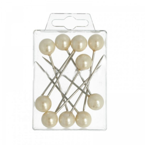 SPILLI C/PERLA MM15 MM75 10 pz-champagne
