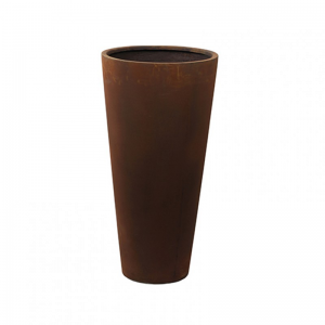 VASO UNIQUE RUST D56 H110 cm