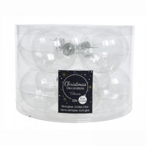 BOX SFERE SHINY vetro PZ10 D60mm-traspar