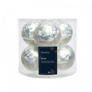 BOX SFERE vetro D80mm PZ6 - matt white