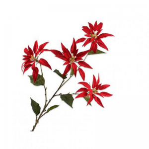 STELLA di NATALE ramo H143cm SI - red