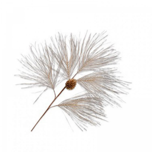 RAMO CONIFERA c/pigna H149cm SI - gold