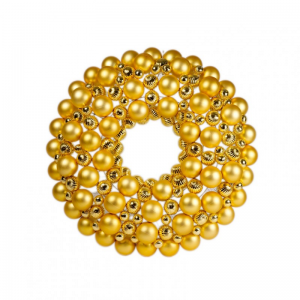 CORONA SFERE DA APP. D80cm - oro