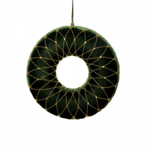 CORONA D70cm - verde/oro