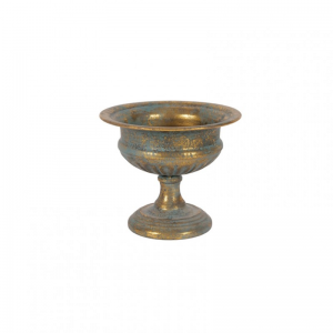 COPPA METALLO D15 H13cm - ramato