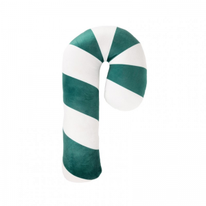 CUSCINO CANDYCANE 45cm - verde/bianco