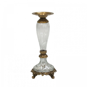 CANDELABRO VET/ALLUM. D12,7 H29,2 brass