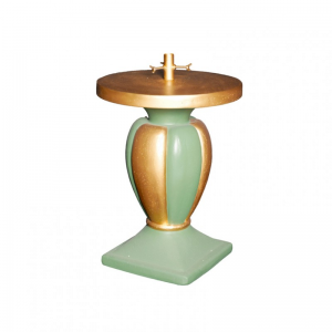 BASE MAGNESIA ALBERO D46 H71cm- verd/oro