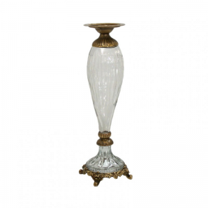 CANDELABRO VET/ALLUM. D12,7 H39,4 brass