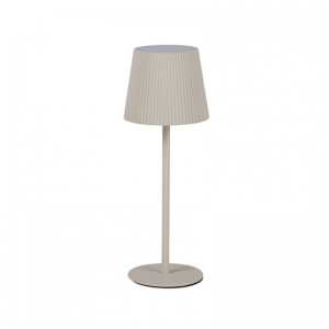 LAMPADA LED TOUCH MET. H27cm - avorio